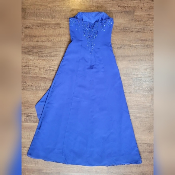 Golden Brides beaded bridesmaid/grad/prom dress - Picture 14 of 16